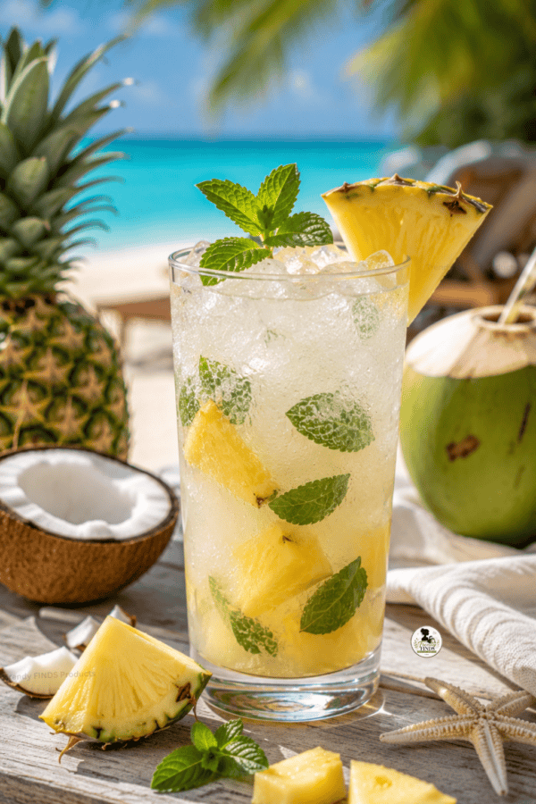 Pineapple Coconut Mocktail Recipe