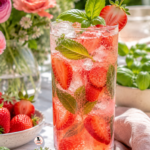 Strawberry Basil Sparkler Recipe