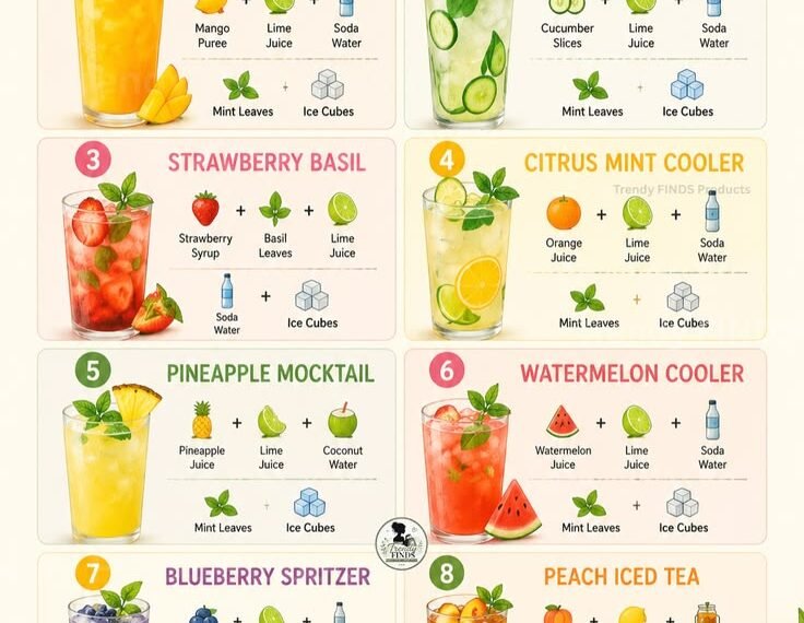 10 Refreshing Summer Mocktails You’ll Want to Make All Season Long