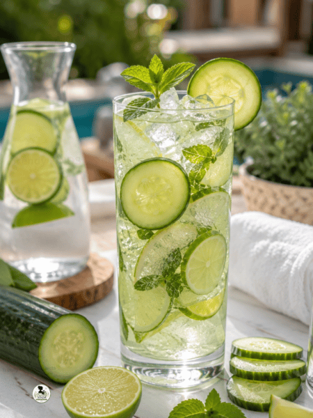 Cucumber Cooler Mocktail Recipe