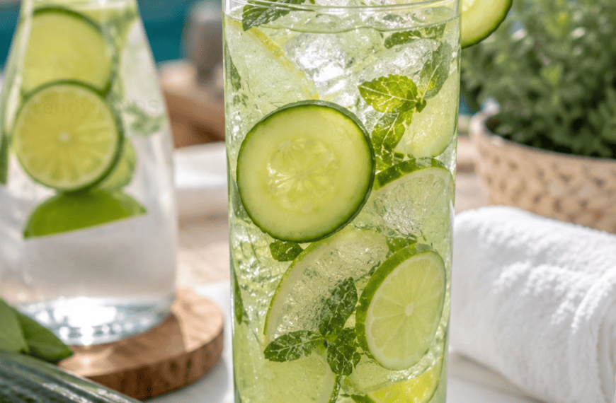 Cucumber Cooler Mocktail Recipe