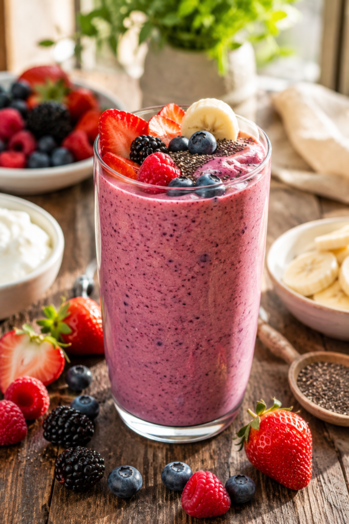 Berry Yogurt Smoothie Recipe