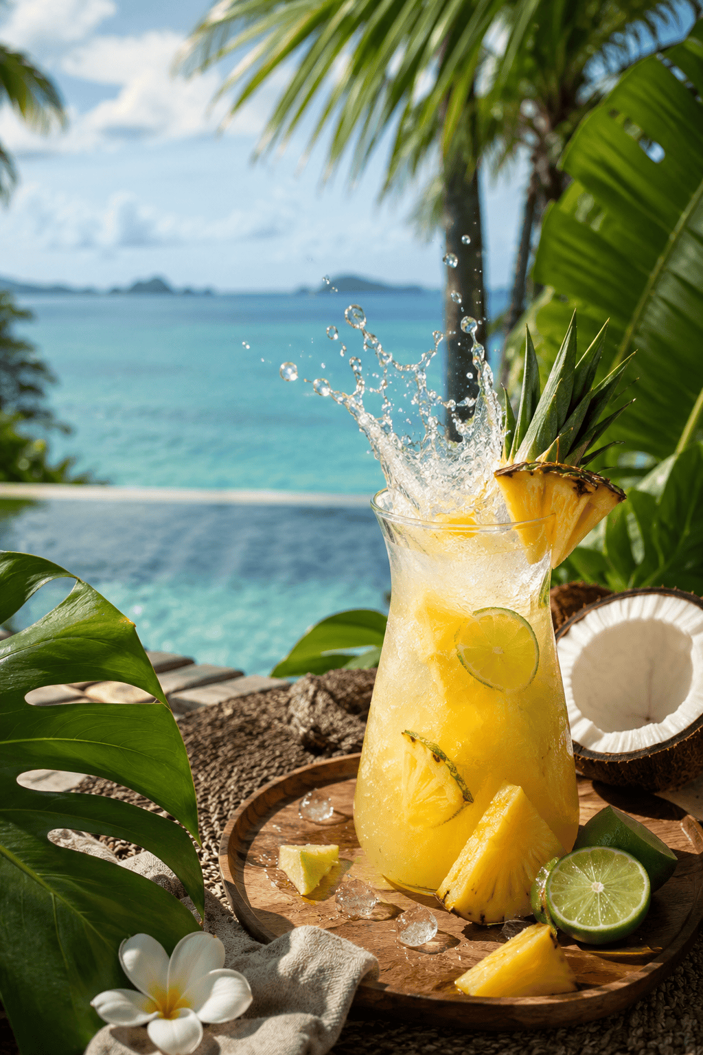#7 — Tropical Pineapple Splash Mocktail