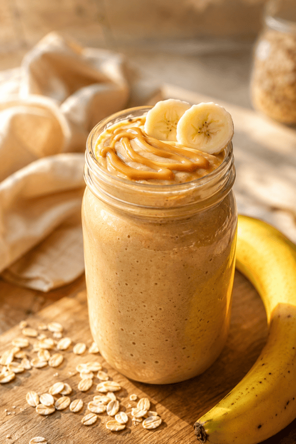 Peanut Butter Banana Power Smoothie&hellip;